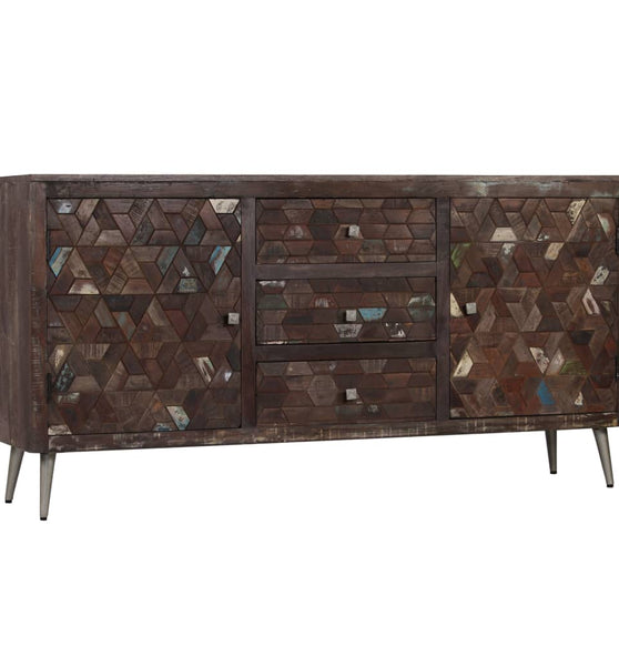 Sideboard Altholz Massiv 160x40x80 cm