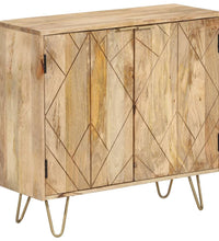 Sideboard 80x30x75 cm Massivholz Mango