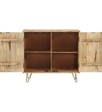 Sideboard 80x30x75 cm Massivholz Mango