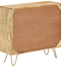 Sideboard 80x30x75 cm Massivholz Mango