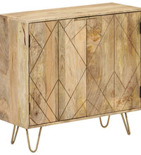 Sideboard 80x30x75 cm Massivholz Mango