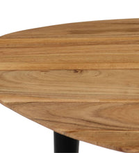 3-tlg. Couchtisch-Set Massivholz Akazie