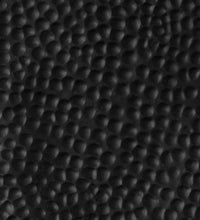 Couchtisch aus Gehämmertem Aluminium 70 x 30 cm Schwarz