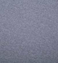 Sofa 3-Sitzer Stoff Hellgrau