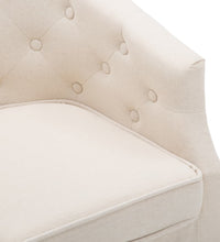 Sessel Beige Stoff