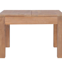 Couchtisch Massivholz Teak Natur 60x60x40 cm