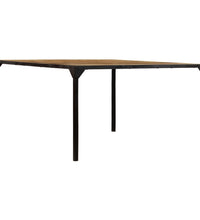 Esstisch 140x140x76 cm Massivholz Mango