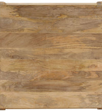 Couchtisch 80x80x40 cm Massivholz Mango