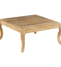 Couchtisch 80x80x40 cm Massivholz Mango