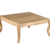 Couchtisch 80x80x40 cm Massivholz Mango