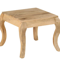 Beistelltisch 45 x 45 x 40 cm Mangoholz Massiv