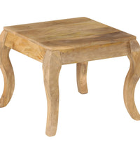 Beistelltisch 45 x 45 x 40 cm Mangoholz Massiv