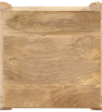 Beistelltisch 45 x 45 x 40 cm Mangoholz Massiv