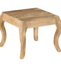 Beistelltisch 45 x 45 x 40 cm Mangoholz Massiv