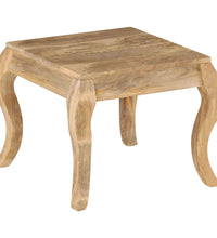 Beistelltisch 45 x 45 x 40 cm Mangoholz Massiv