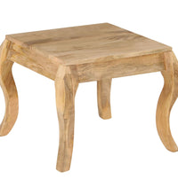 Beistelltisch 45 x 45 x 40 cm Mangoholz Massiv