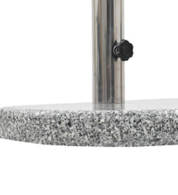 Sonnenschirmständer Granit 10 kg Gebogen Grau