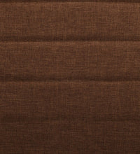 Esszimmerstühle 6 Stk. Stoff Braun