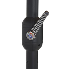 Sonnenschirm mit Aluminium-Mast 460 x 270 cm Anthrazit