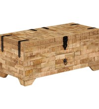 Couchtisch Massivholz Mango 80x40x35 cm