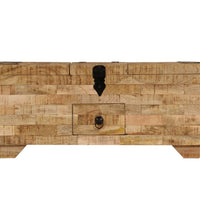 Couchtisch Massivholz Mango 80x40x35 cm