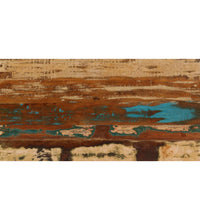 Couchtisch 100x50x35 cm Altholz und Stahl