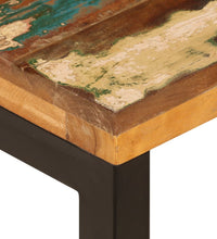 Couchtisch 100x50x35 cm Altholz und Stahl