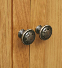 Schuhschrank 76x37x105 cm Eiche Massivholz