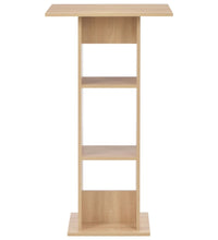 Bartisch Eichenbraun 60x60x110 cm