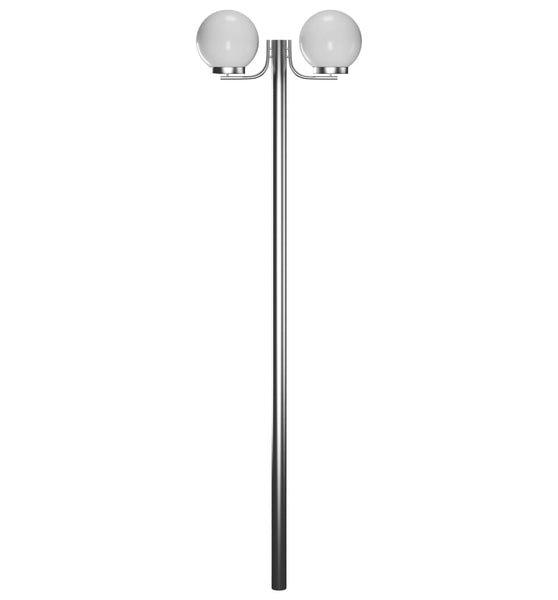 Garten-Kandelaber 2-flammig 220 cm