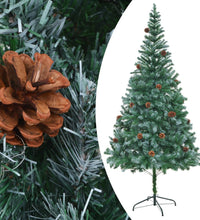 Künstlicher Weihnachtsbaum mit Tannenzapfen 210 cm