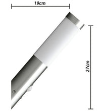 Gartenleuchten 2 Wandlampen mit Bewegungsmelder