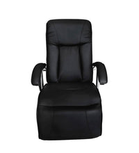 Massagesessel Schwarz Kunstleder