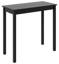 Bartisch MDF Schwarz 115×55×107 cm