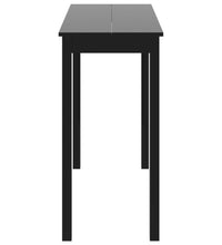 Bartisch MDF Schwarz 115×55×107 cm