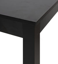 Bartisch MDF Schwarz 115×55×107 cm