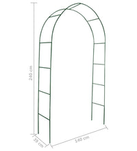 2x Garten Rosenbogen Torbogen Rankgitter Rosensäule