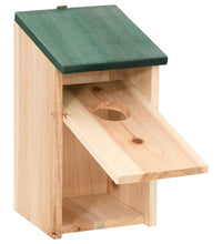 Vogelhäuser 4 Stk. Holz 12x12x22 cm