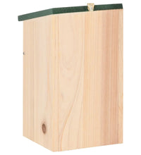 Vogelhäuser 4 Stk. Holz 12x12x22 cm