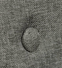 Esszimmerstühle 2 Stk. Hellgrau Stoff und Massivholz Eiche