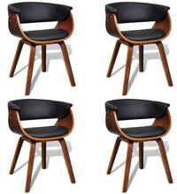 Esszimmerstühle 4 Stk. Bugholz und Kunstleder