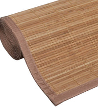 Teppich Bambus Braun Rechteckig 80x300 cm