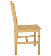 Esszimmerstühle 4 Stk. Kiefernholz
