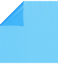 Rechteckige Pool-Abdeckung PE Blau 732 x 366 cm