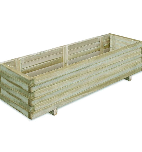 Hochbeet 120x40x30 cm Holz Rechteckig