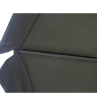 Sonnenschirm Aluminium grün mit Schirmständer