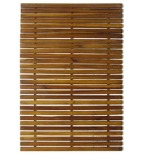 2 Stk. Akazienholz Badematte 80 x 50 cm