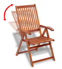 7-tlg. Garten-Essgruppe Massivholz Akazie