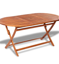 7-tlg. Garten-Essgruppe Massivholz Akazie