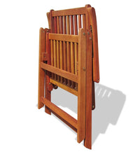 7-tlg. Garten-Essgruppe Massivholz Akazie